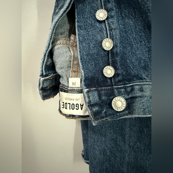 Agolde Fran straight Leg Jeans In Dwell - Picture 4 of 8